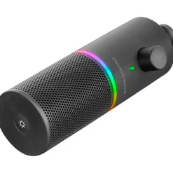 Micrófono Mars Gaming MMIC-XT Profesional ARGB Negro