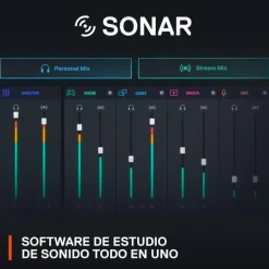 Micrófono SteelSeries Alias USB Preto