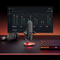 Micrófono SteelSeries Alias USB Preto