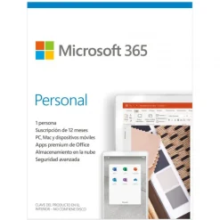 Microsoft 365 Personal PC / Mac 1 Licencia 1 Año - Software