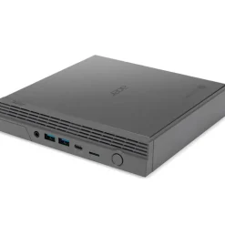 Mini PC Acer Chromebox CXI5 Celeron 7305 4GB 32GB Chrome OS Gris Con Teclado Y Ratón