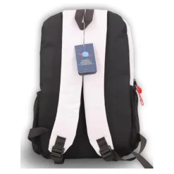 Mochila NASA BAG05 Travel Black 15.6" Blanco Negro