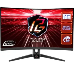Monitor ASRock PG27F15RS1A 27" VA FHD 240Hz Curvo