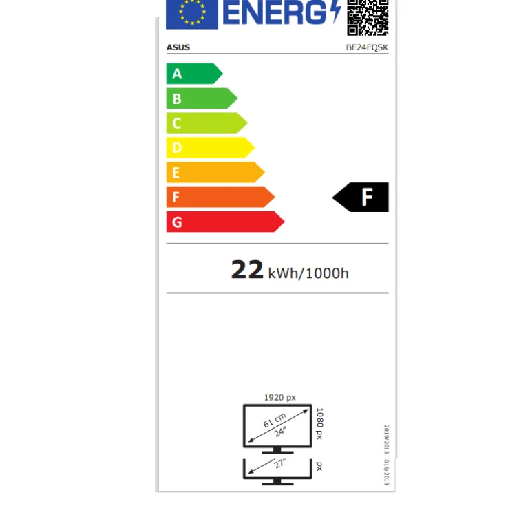 Monitor Asus BE24EQSK 24" FHD IPS