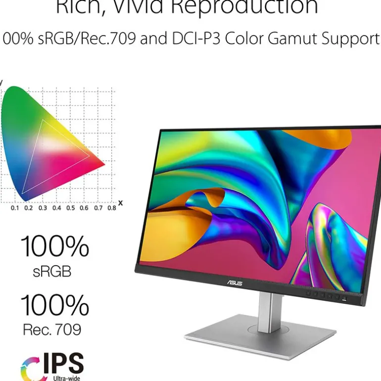 Monitor Asus ProArt PA278CV 27" QHD 2K IPS 75Hz 5ms
