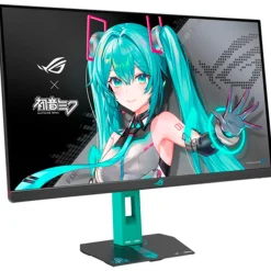 Monitor Asus ROG Strix XG27ACMEG-G Hatsune Miku Edition 27" QHD Fast IPS 260Hz 0.3ms HDR FreeSync/G-Sync