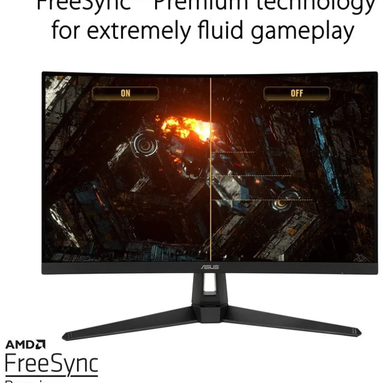 Monitor Asus TUF Gaming VG27VH1B 27" FHD 165Hz FreeSync Premium Curvo
