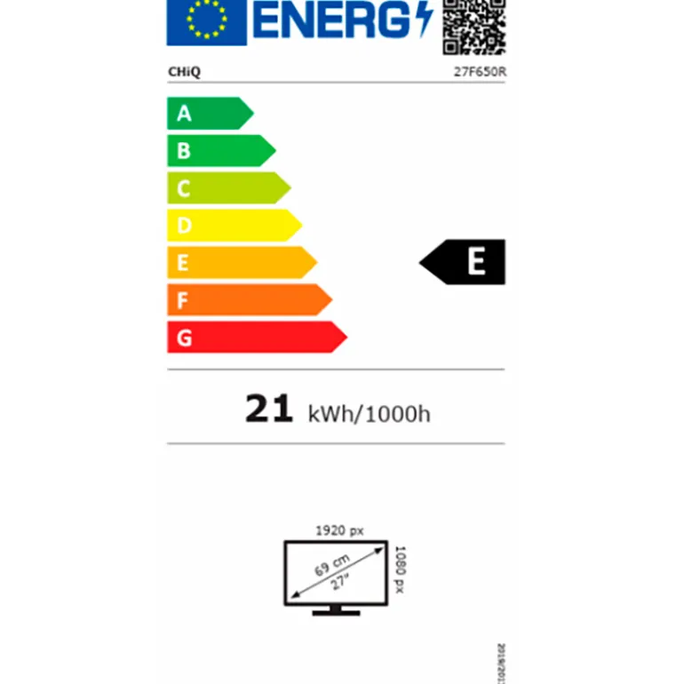 Monitor ChiQ 27F650R 27" FHD IPS 100Hz FreeSync