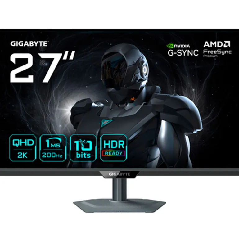 Monitor Gigabyte G27Q2 27" QHD 2K IPS 200Hz 0.5ms HDR FreeSync/G-Sync