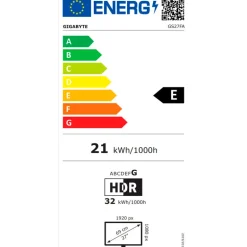 Monitor Gigabyte GS27FA EK 27" FHD IPS 180Hz 1ms HDR FreeSync