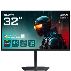 Monitor Gigabyte MO32U 32" UHD 4K QD-OLED 165Hz 0.03ms FreeSync