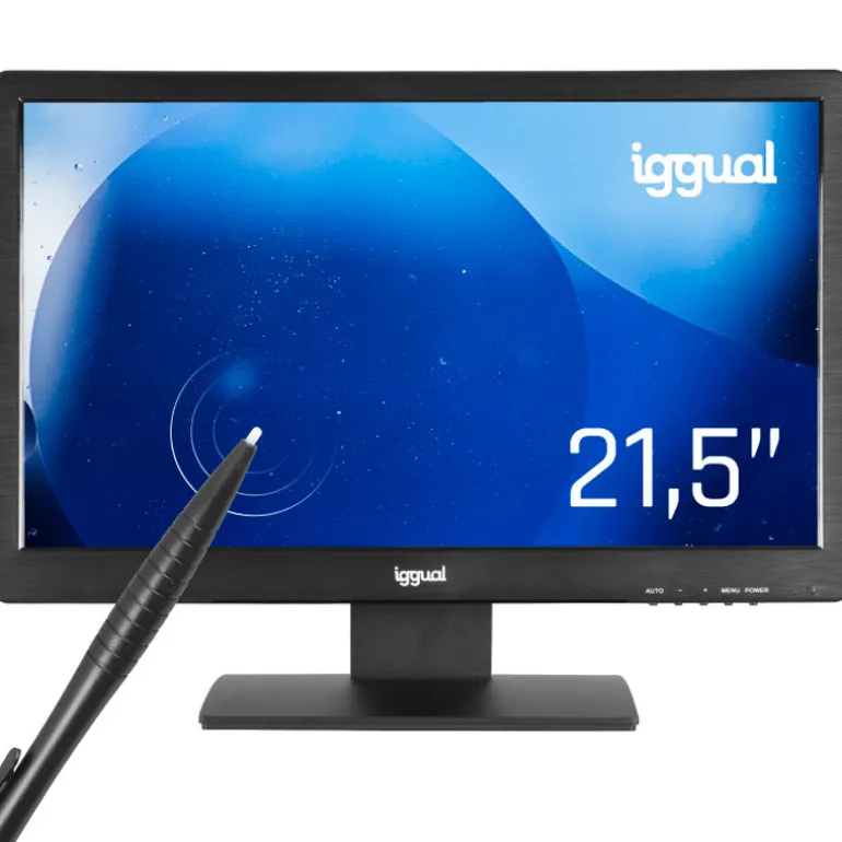 Monitor iggual MTL21CP Táctil Resistivo 21.5" FHD