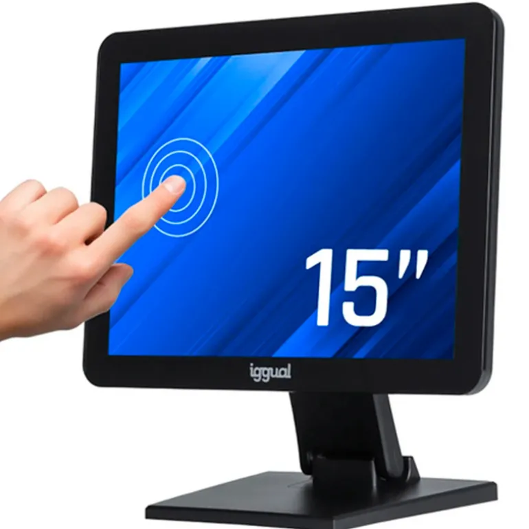 Monitor iggual MTL15X Táctil Capacitivo 15" VGA HDMI USB
