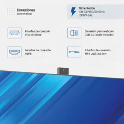 Monitor iggual Webcam 24