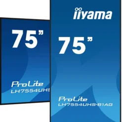Monitor iiyama LH7554UHS-B1AG 75" 4K UHD IPS