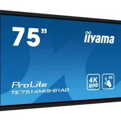 Monitor Iiyama ProLite TE7514MIS-B1AG 75" VA UHD Táctil