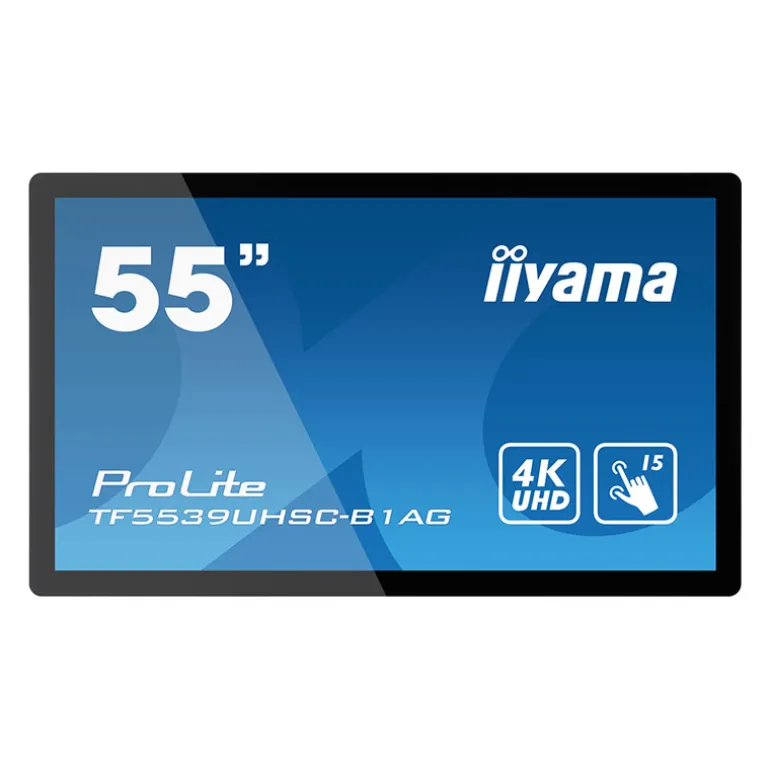 Monitor iiyama ProLite TF5539UHSC-B1AG 55" IPS UHD Táctil Negro