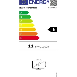 Monitor iiyama ProLite T1624MSC-B1 15.6" IPS FHD Táctil