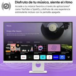 Monitor LG Smart 27U731SA-W 27" 4K UHD IPS 60Hz 5ms HDR webOS 24