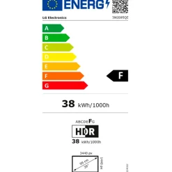 Monitor LG UltraGear 39GS95QE-B 39" UWQHD OLED 240Hz 0.03ms HDR FreeSync/G-Sync Curvo