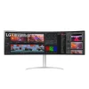 Monitor LG UltraGear 49WQ95C-W 49" DQHD 5K IPS 144Hz 5ms HDR FreeSync/G-Sync Curvo