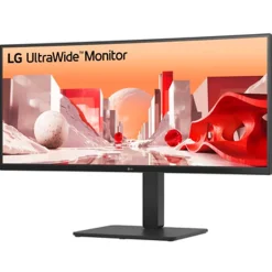 Monitor LG UltraWide 34BA75QE-B 34" WQHD IPS 60Hz 5ms HDR Curvo