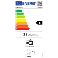 Monitor LG 29WP60G-B 29" IPS QHD 75Hz FreeSync
