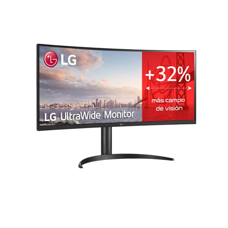 Monitor LG 34WQ75C-B 34" IPS QHD Curvo