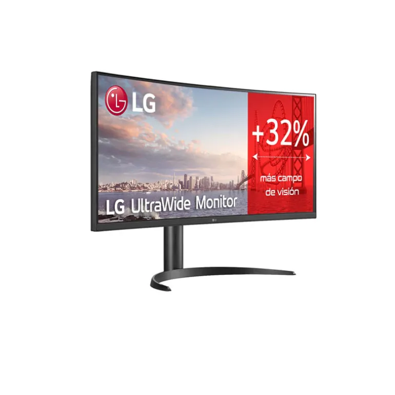 Monitor LG 34WQ75C-B 34" IPS QHD Curvo