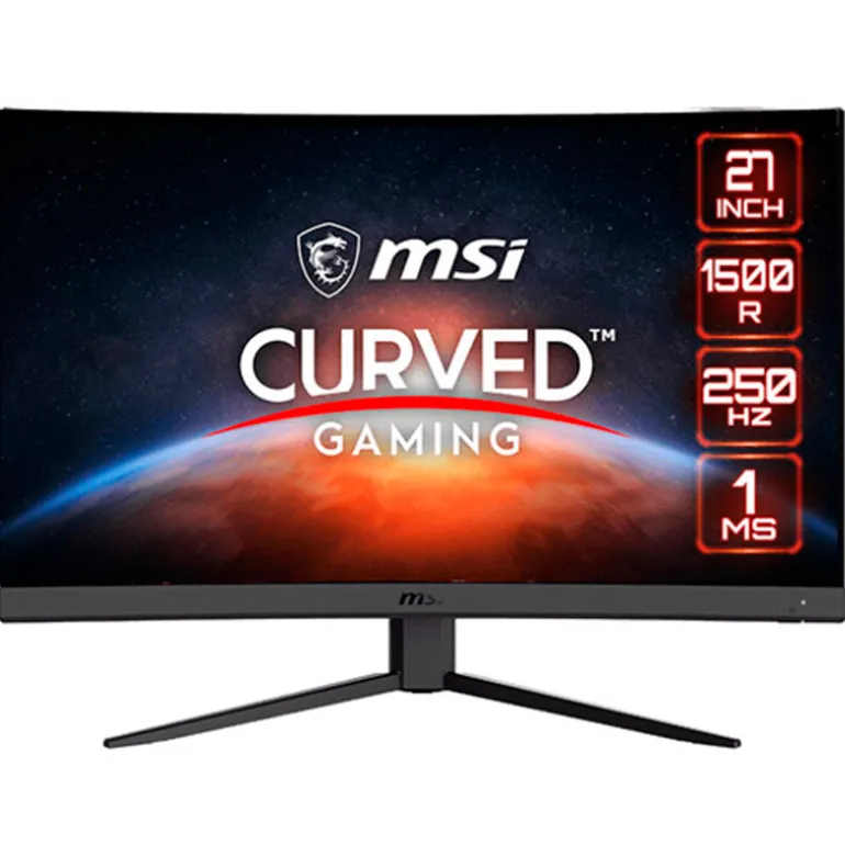 Monitor MSI G27C4X 27" FHD VA 250Hz 1ms HDR FreeSync Curvo