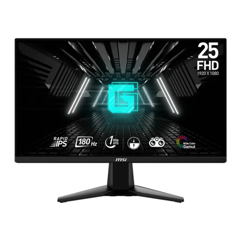 Monitor MSI G255F 25" FHD IPS 180Hz 1ms FreeSync
