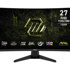 Monitor MSI MAG 275CF X24 27" FHD VA 240Hz 0.5ms HDR Curvo
