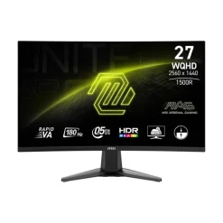 Monitor MSI MAG 27CQ6F 27" QHD 2K VA 180Hz 0.5ms HDR FreeSync Curvo