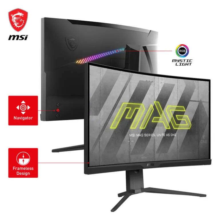 Monitor MSI MAG 275CQRF 27" QHD 2k VA 170Hz FreeSync Curvo