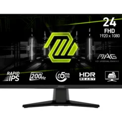 Monitor MSI MAG 242F 24" FHD Rapid IPS 200Hz 0.5ms HDR FreeSync