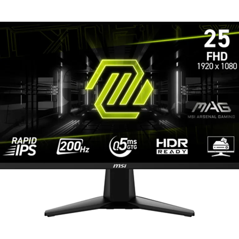 Monitor MSI MAG 255F E20 25" FHD IPS 200Hz 0.5ms HDR AMD FreeSync Premium