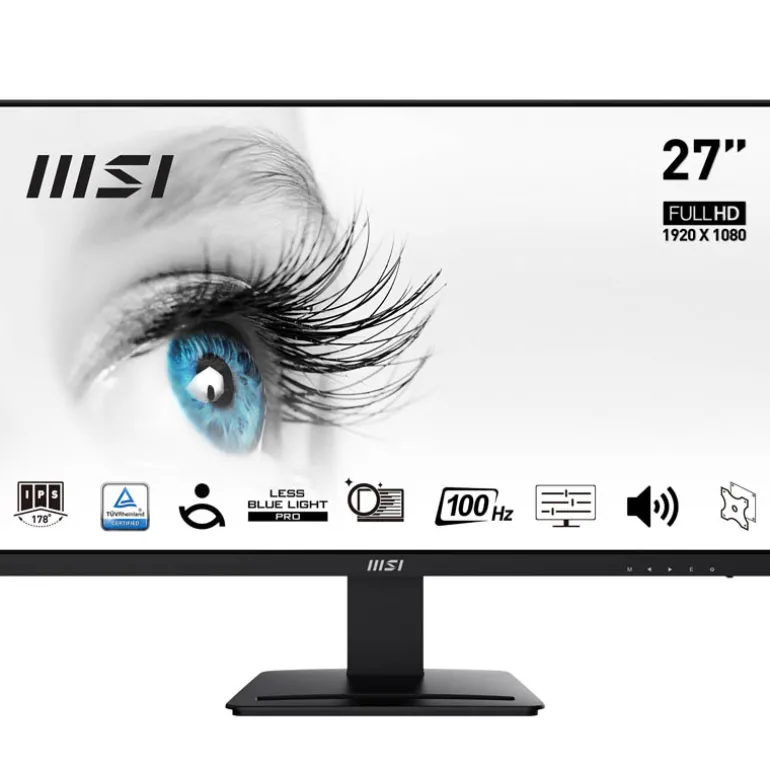 Monitor MSI PRO MP273A 27" FHD IPS 100Hz FreeSync