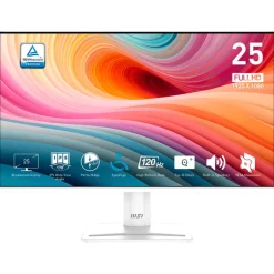 Monitor MSI PRO MP251W E2 25" FHD IPS 120Hz 4ms HDR