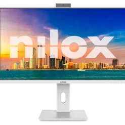 Monitor Nilox NXM24RWEB02W 24" FHD IPS 120Hz 4ms Blanco WebCam