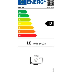 Monitor Philips 1000 Series 27E1N1100A 27" FHD IPS 100Hz 1ms