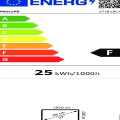Monitor Philips E-Line 272E1SCA 27