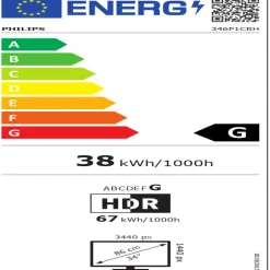 Monitor Philips 346P1CRH 34