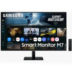 Monitor  Samsung M70F 32" UHD 4K VA 60Hz 4ms HDR Modo Smart TV