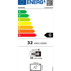 Monitor Samsung Odyssey G5 LC34G55TWWPXEN 34" VA QHD 165Hz FreeSync Curvo