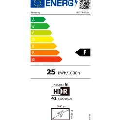 Monitor Samsung ViewFinity S8 LS27D800UAUXEN 27" 4K UHD IPS 60Hz 5ms HDR