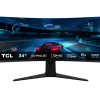 Monitor TCL 34R83Q 34" UWQHD 2K VA QD-Mini LED 170Hz 1ms HDR FreeSync/G-Sync Curvo