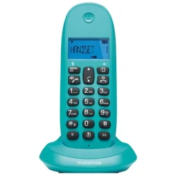Motorola C1001 LB+ DECT Turquesa - Teléfono Inalámbrico