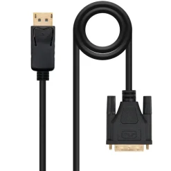 Nano Cable Conversor DP a DVI Negro 2m - Cable DVI