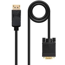 Nano Cable Conversor DP a VGA Negro 2m - Cable VGA