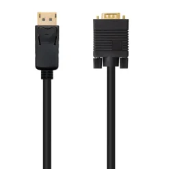 Nano Cable Conversor DP a VGA Negro 2m - Cable VGA